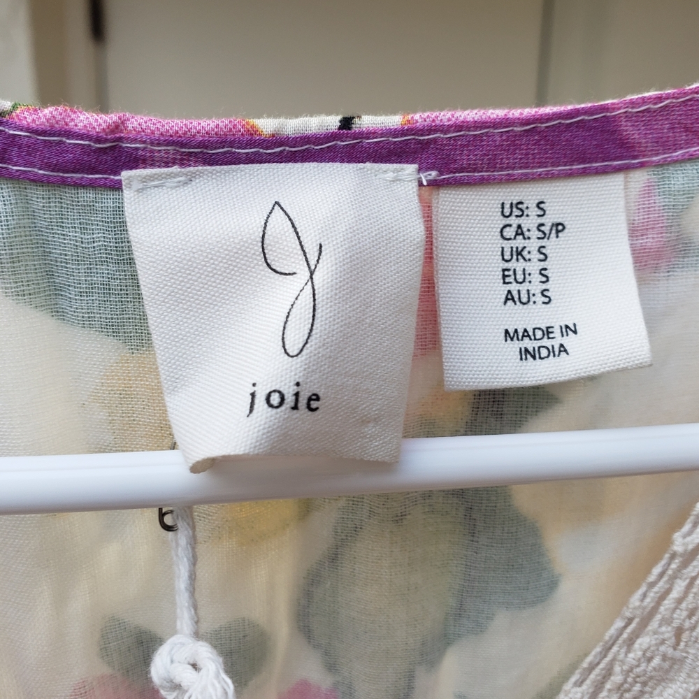 New Joie S Cotton Dress - Picture 6 of 7